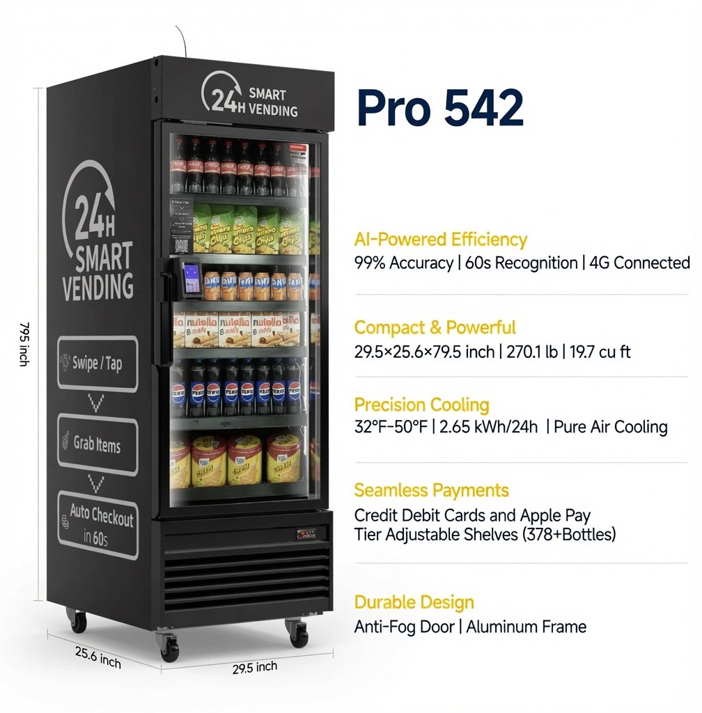 AI Smart Open-Front Vending Machine